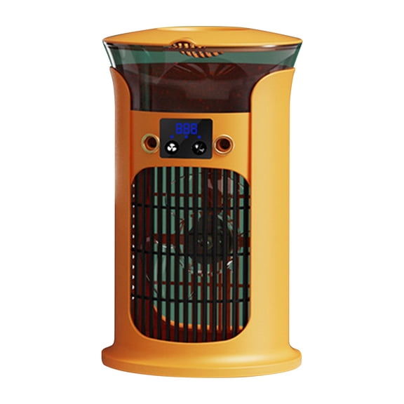 Elainilye USB Mini Desktop Humidifier Cooler, Portable Office Conditioner Fan with Mist Function, Personal Air Cooling Device for Small Room Workstation