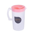 thumbnail image 1 of Elainilye Water Pitcher with Lid, Refrigerator Water Kettle,for Fruit Teapot Lemonade Drink Containers, 2.2L,Pink, 1 of 6
