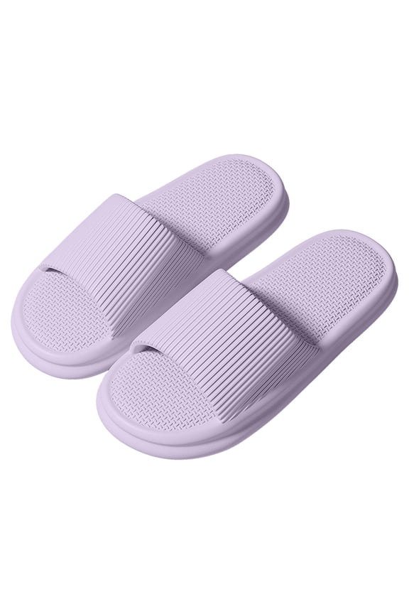 Women Men Summer Non Slip Slippers, Soft Shower Flip Flops, Shoes Indoor Slides, Pool Beach Sandals,Summer Fun Outside, Size:40-41