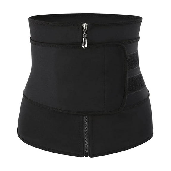Elainilye Zipper Waist Cincher Belt for Women, Body Shaping Sports Support Corset, Tummy Control Girdle for Workouts, Dresses, Shapewear