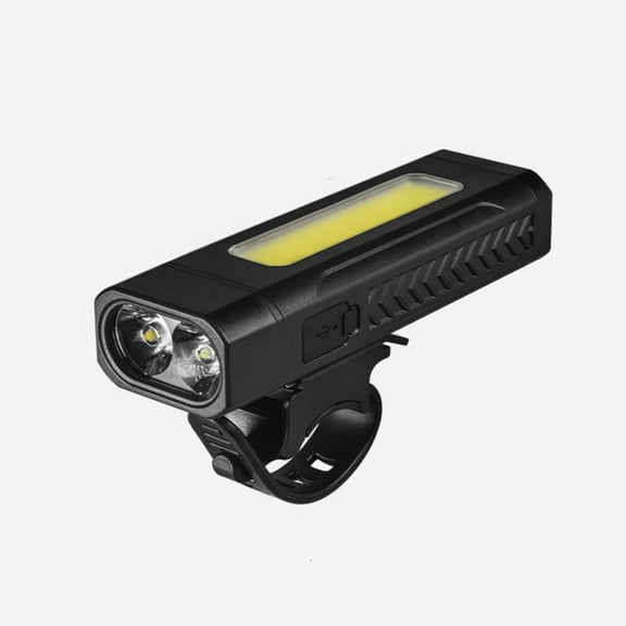 ElainilyeBike Light, COB LED Flashlight, Waterproof Magnetic Cycling Light with Snap Bracket