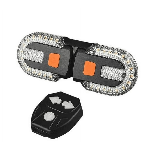 ElainilyeBike Turn Signal Light, Wireless LED Tail Light, USB Rechargeable Cycling Safety Light