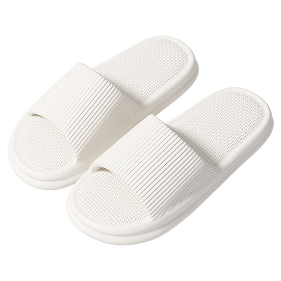 ElainilyeShower Slippers, Non-Slip Bathroom Sandals, Thick Sole Flip Flops, for Men Women Pool Beach Indoor Outdoor