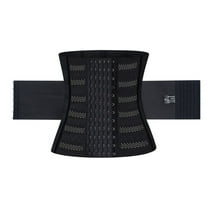 ElainilyeWaist Trainer, Postpartum Belly Band, Breathable Abdominal Binder, for Women Men C-Section Recovery Gym Workout