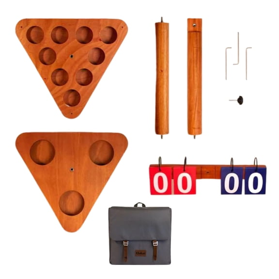Elakai Outdoor Backyard Travel Games for Adults Cornhole Accessories Scoreboard Tower