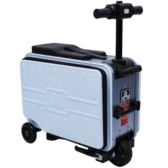 Elala Lite Rideable Electric Suitcase, FAA & TSA Approved Under 100Wh – Lightweight Motorized Carry-On Smart Luggage for Adults (Blue)