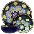 thumbnail image 1 of Elama Luna Di Limon 5 Piece Pasta Serving Bowl Set, 1 of 5