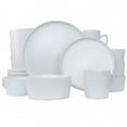 thumbnail image 1 of Elama Luxmatte White 20 Piece Dinnerware Set, 1 of 4