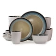 thumbnail image 1 of Elama Modern Dot 16 Piece Luxurious Stoneware Dinnerware with Complete Setting for 4, 1 of 2