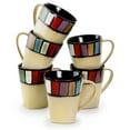 thumbnail image 1 of Elama's Cozy Cottage 6 Piece Luxe and Large Dinner Mugs, 1 of 9