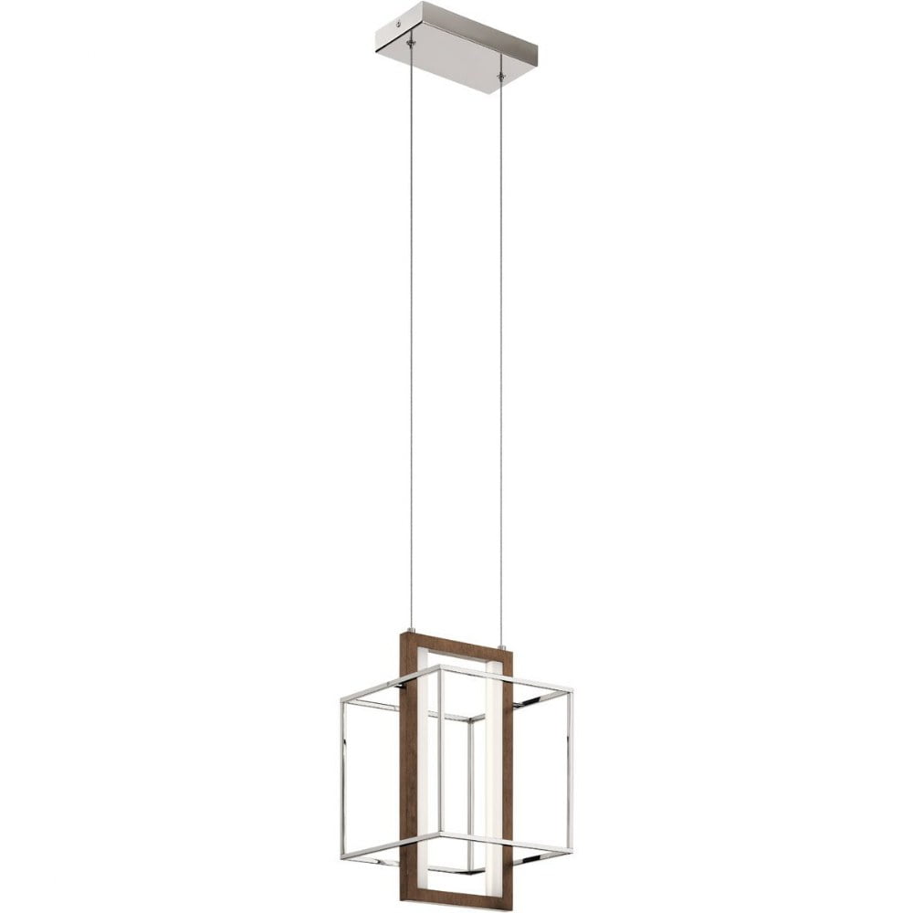 ET2 Fizz IV Mini Bubble Glass LED Pendant Light - Polished Chrome, 3W Dimmable, For Ceiling - View #3