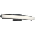 thumbnail image 1 of Elan 84129 Rowan Led Matte Black Led 25.25Inch Vanity, 1 of 2