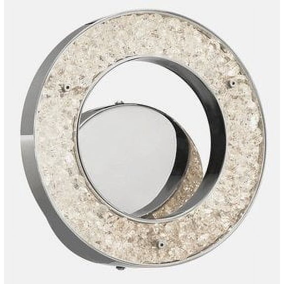 Elan Lighting - Crushed Ice - 9.75 Inch 15W 75 Led Wall Sconce - Elan Lighting