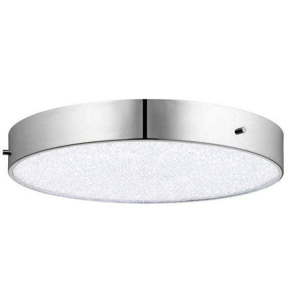 83588 Elan Lighting Crystal Moon - 15.75 Inch 1 Led Flush Mount