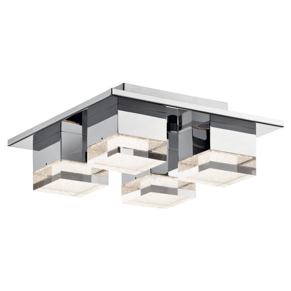 Elan Lighting - Gorve - 12.5 Inch 4 Led Flush Mount - Elan Lighting