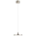 thumbnail image 1 of Elan Lighting - Jeno - 9 Inch 16.8W 1 LED Mini Pendant-Brushed Nickel Finish, 1 of 4