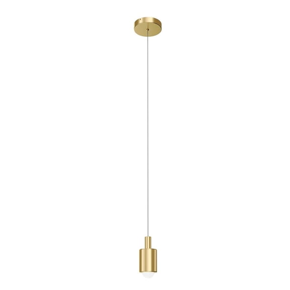 Elan Lighting - Keele - 1 LED Pendant In Art Deco Style- Inches Tall and 8.05