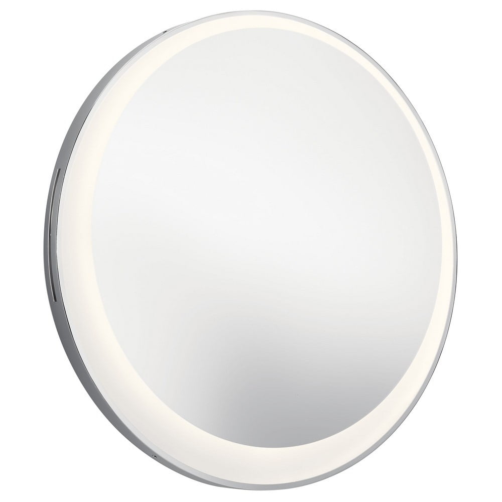 Optice Chrome 30 Inch LED Bathroom Mirror
