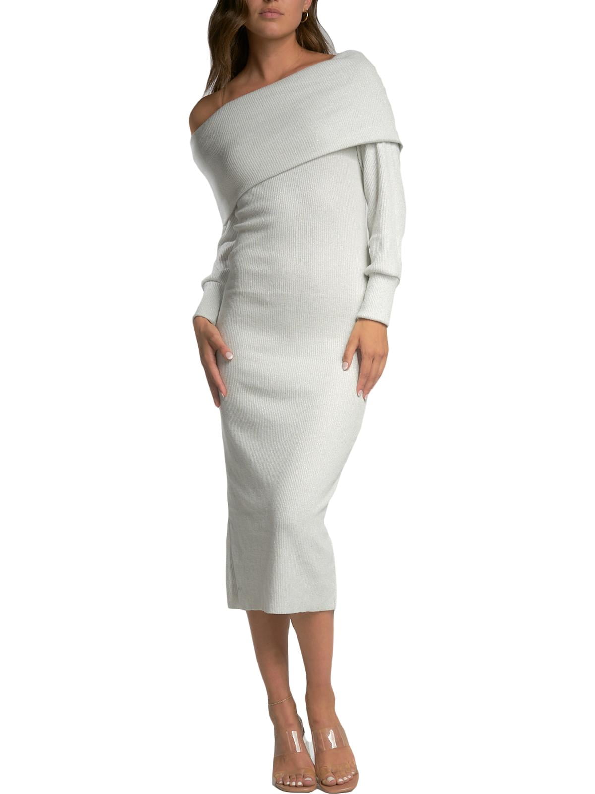 Elan off deals the shoulder dress