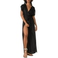 thumbnail image 1 of Elan Womens Crossover Summer Maxi Dress, 1 of 2