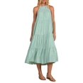 thumbnail image 1 of Elan Womens Striped Long Maxi Dress, 1 of 2