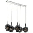 thumbnail image 1 of Elan Zin 42" Wide Polished Nickel LED Multi Light Pendant, 1 of 2