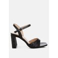 thumbnail image 1 of Elana Textured Faux Leather Heels, 1 of 9