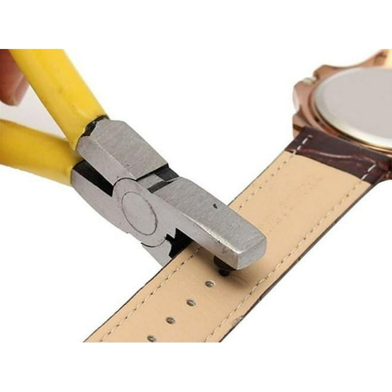 Yidaan Leather Hole Punch Belt Hole Puncher - Upgraded Version with Hole Size Dial Premium Puncher for Belts Watch Bands Straps Dog Collars Saddles Sh