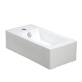 thumbnail image 1 of Elanti Ceramic 20'' Wall Mount Bathroom Sink with Overflow, 1 of 5