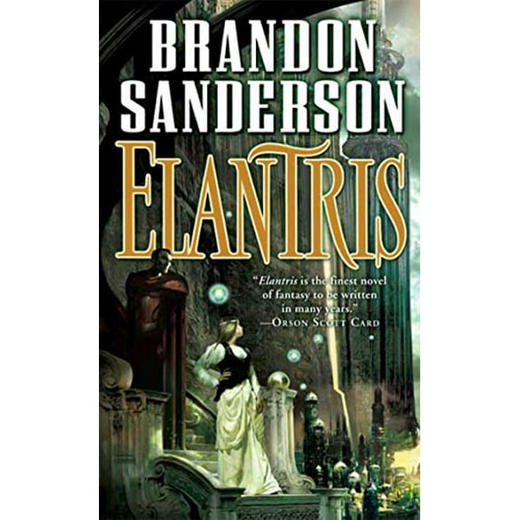 Pre-Owned Elantris: A Cosmere Novel (Paperback) by Brandon Sanderson