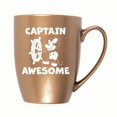 thumbnail image 1 of Elanze Designs Captain Awesome 10 ounce New Bone China Coffee Tea Cup Mug For Your Favorite Morning Brew, Bronze, 1 of 1