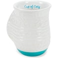 thumbnail image 1 of Elanze Designs Cup of Cozy Teal 14 ounce Ceramic Handwarmer Mug, 1 of 6