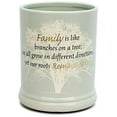 thumbnail image 1 of Elanze Designs Family Tree Ceramic Wax Warmer with Inspirational Sentiment, 1 of 3