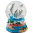 thumbnail image 1 of Elanze Designs Florida Dolphins Figurine 100MM Water Globe Plays Tune By the Beautiful Sea, 1 of 3