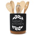 thumbnail image 1 of Elanze Designs Nana's Kitchen Black X-Large Cork Bottom Kitchen Utensil Holder, 1 of 1