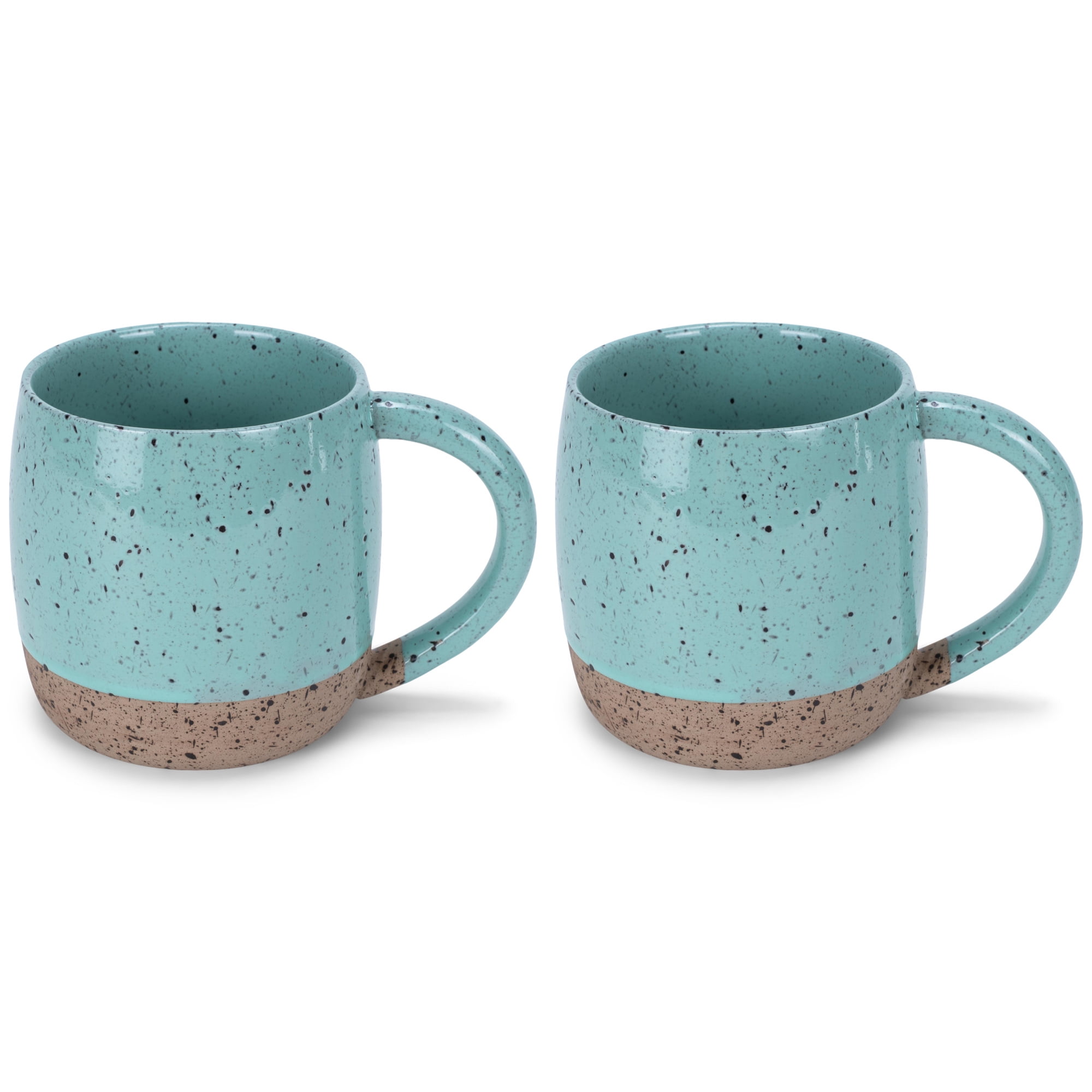 Zak Designs Ceramic Modern Mug Disney Princess 15 oz Capacity Coffee Cup,  Set of 2