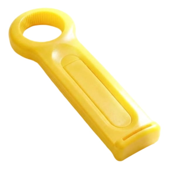 Elapind Bottle Opener, Stainless Steel Manual Can Punch Bottle Cap Beer Bottle Openers, Dishwasher Safe,Yellow