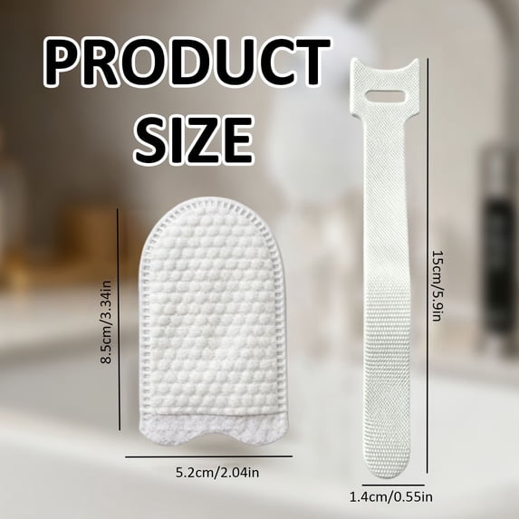 Elapind Faucet Filter Cotton Bag, 40 Pcs High Density Faucet Filter Bag, Splash Proof Cotton Pouch Kit, Tap Cartridge with Sediment Barrier for Kitchen, Home
