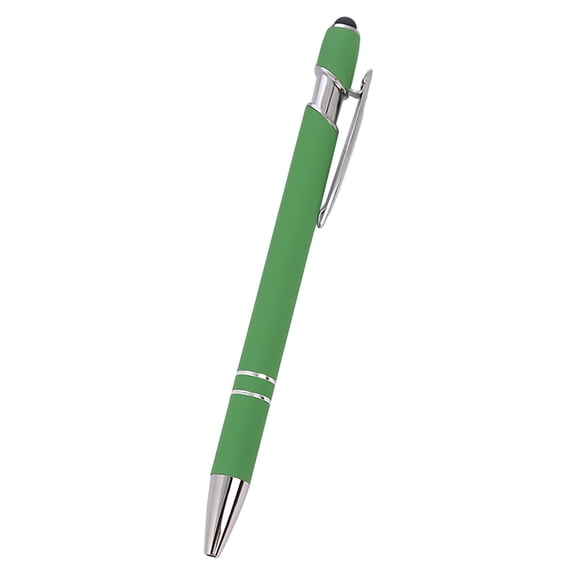 Elapind Metal Gel Pen, Gel Ink Ballpoint Pen, Black Ink, 1Ml Retractable Ink Pen,Green
