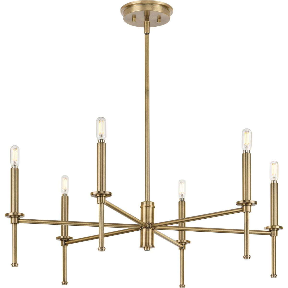 How to Modernize a Traditional Brass Chandelier