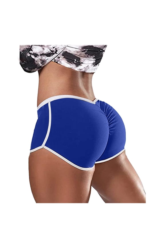High Waisted Compression Shorts Squat Proof Lifting Athletic Gym Shorts