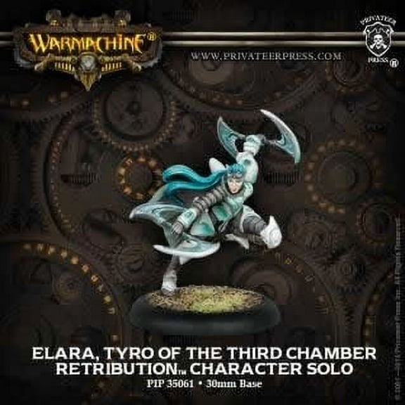 Elara Tyro of 3rd Chamber Solo Retribution Warmachine Miniature Game Privateer Press