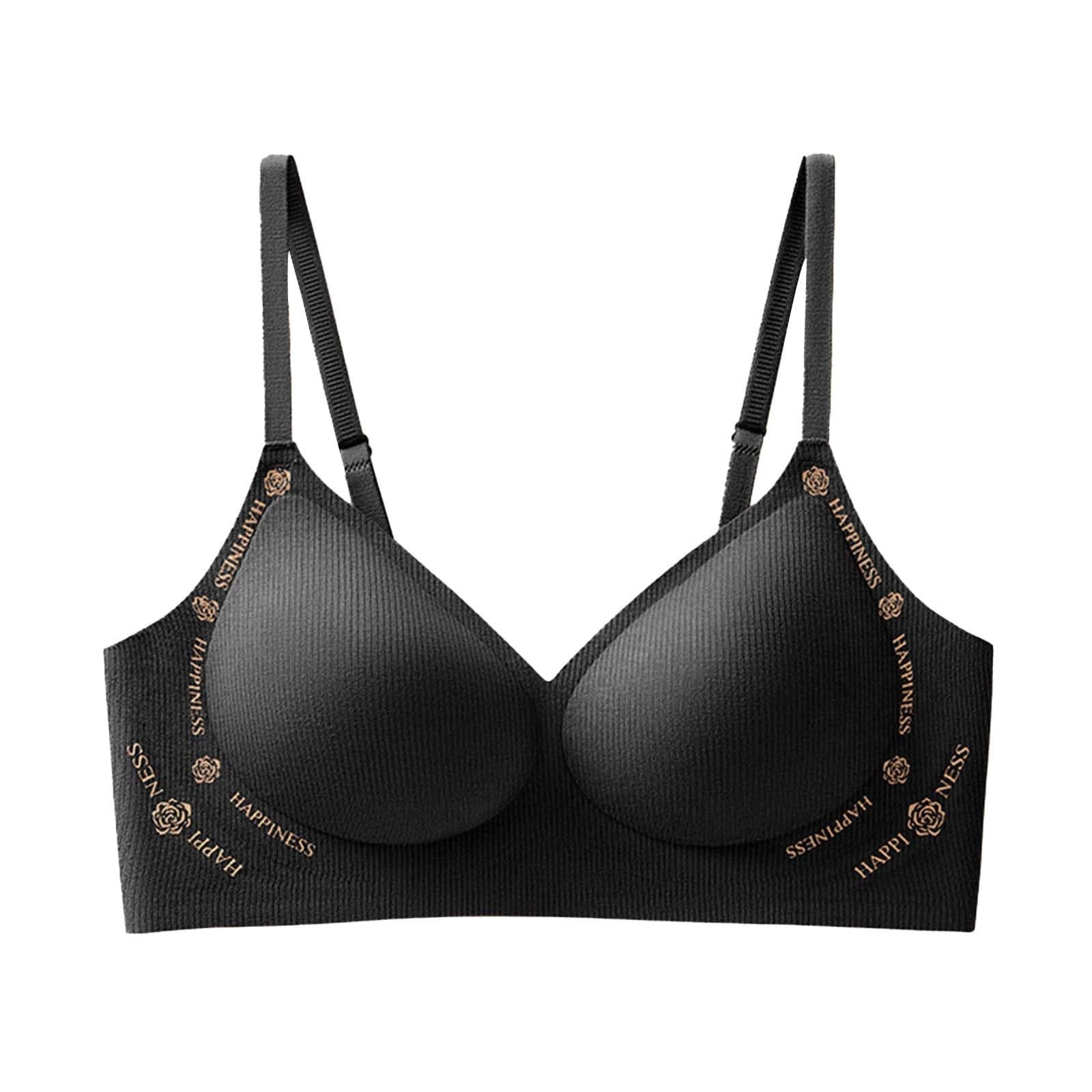 Elara Women’s Seamless Lifting Push Up Bra Latex Cup Soft Gel ...