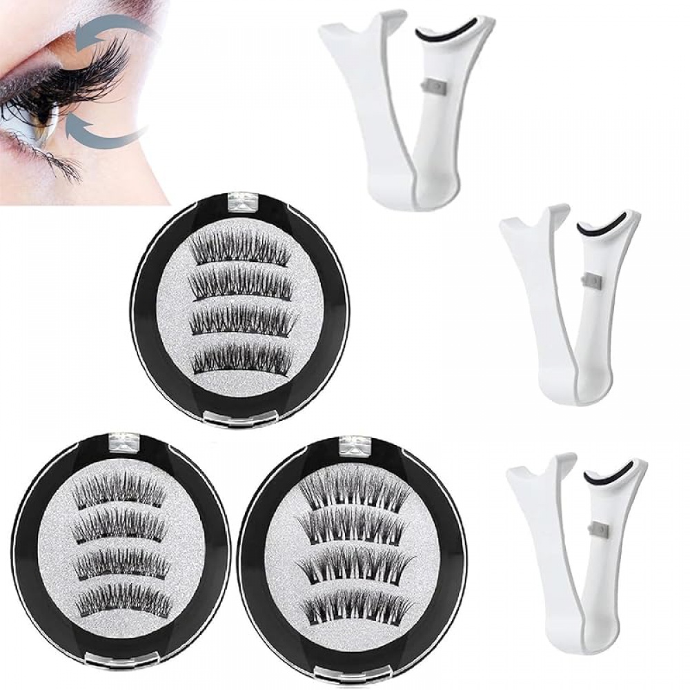 Elaracraft Magnetic Eyelashes, Dalarey Magnetic Lashes, Siare Magnetic Lashes, Reusable Magnetic Eyelashes, Magnetic Lashes With Applicator No Line