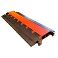 thumbnail image 1 of Elasco Products B1665142 2 in. Heavy Duty 2 Channel Cable Protector - MG2200 - Orange, 1 of 1
