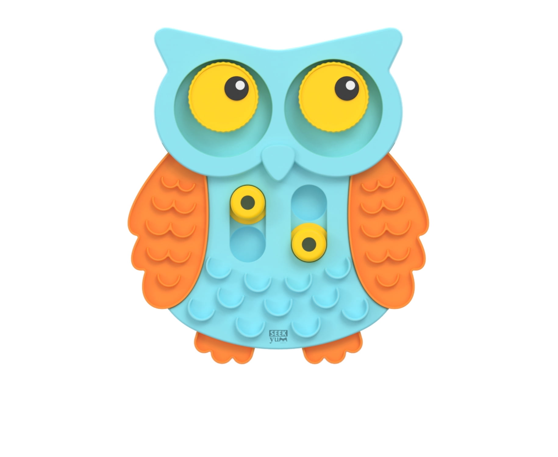 EYS GiGwi Owl Puzzle Feeder Toy – Interactive Dog & Cat Treat Dispenser with Non-Slip Design for Mental Stimulation and IQ Training