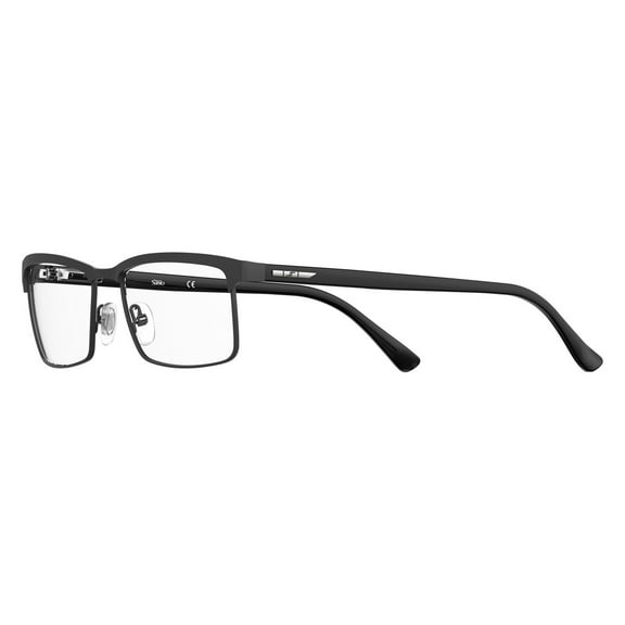Elasta 7241 Full Rim Rectangular Matte Black Eyeglasses
