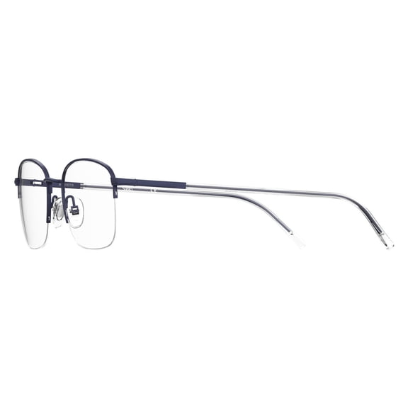 Elasta E 7242 0FLL00 51mm Oval Eyeglass Frames Men's Matte Blue