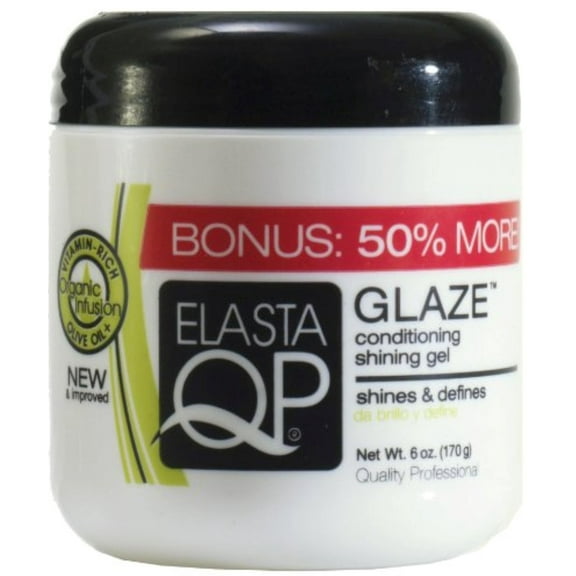 Elasta QP Glaze Conditioning Shining Gel, 6 oz (Pack of 2)