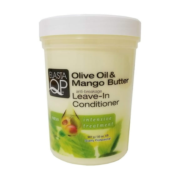 Elasta QP Olive Oil and Mango Butter Leave In Conditioner, 32 Oz., Pack of 12